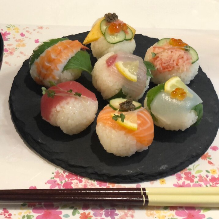 お刺身で簡単 手毬寿司 レシピ 作り方 By Adriablue 楽天レシピ お刺身で簡単 手毬寿司 レシピ 作り方 By Adriablue 楽天レシピ